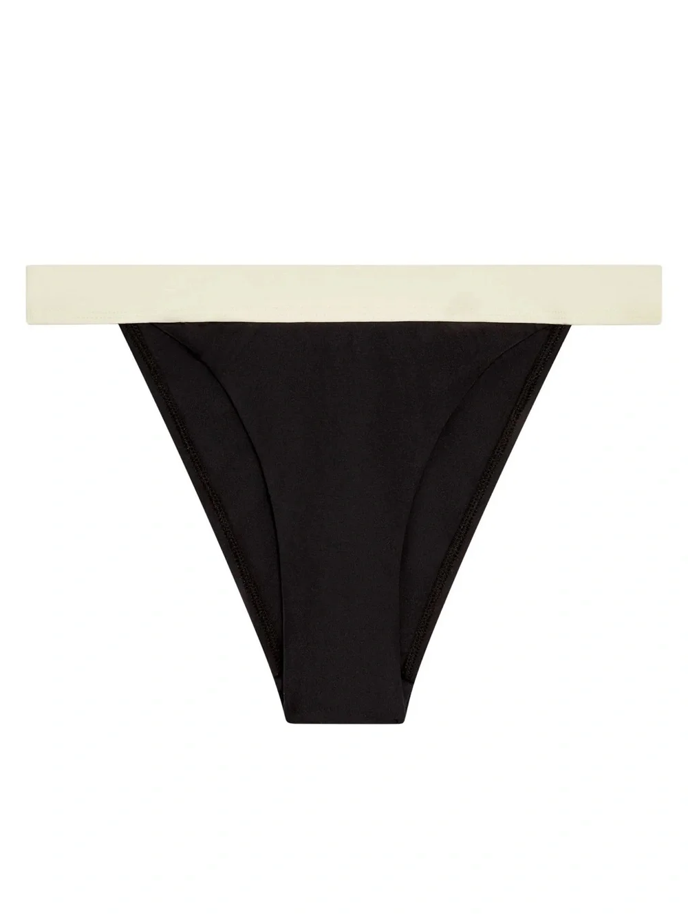 Monday Swimwear- SANTORINI BOTTOM - BLACK/IVORY